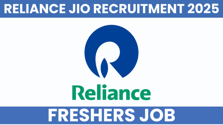Reliance Jio Recruitment 2025