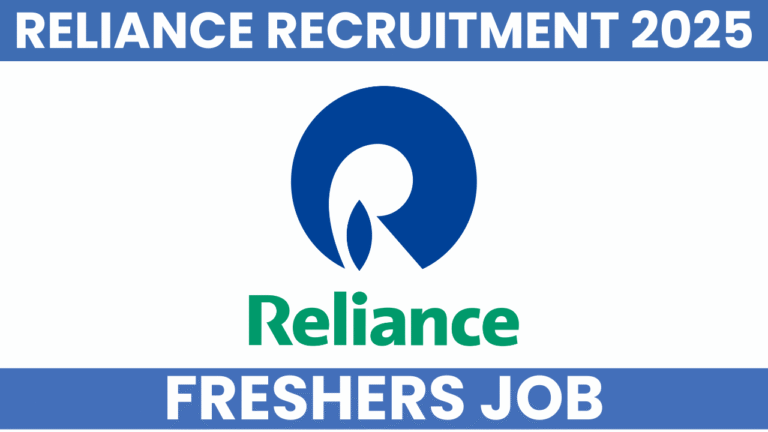 Reliance Recruitment 2025