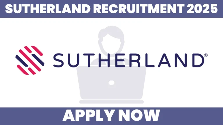 Sutherland Latest Hiring Drive 2025