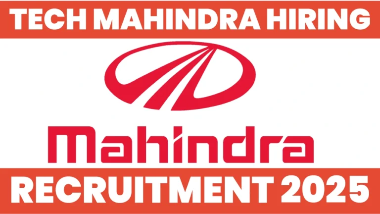 Tech Mahindra New Big Hiring 2025