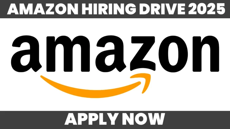 Amazon Hiring Drive 2025
