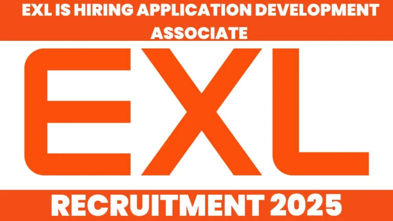 EXL Hiring Drive 2025